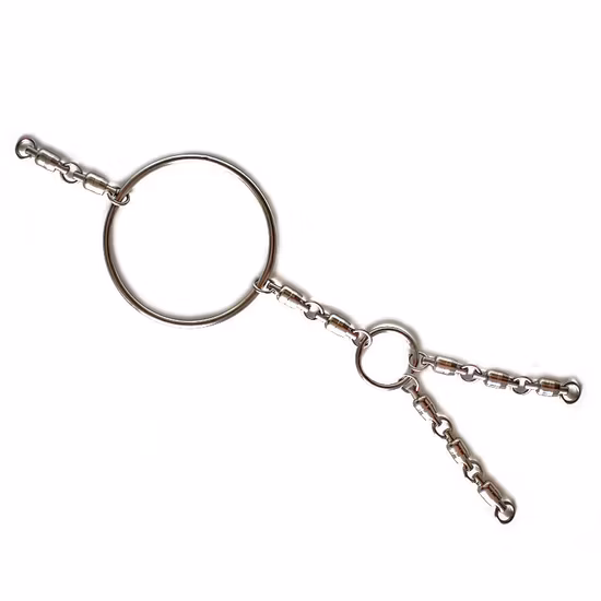 Anel de isca viva garoupa giratório gigante acessório de equipamento de pesca grupo grande objeto 304 anel de soldagem de rolamento de esferas de aço inoxidável fabricante atacado